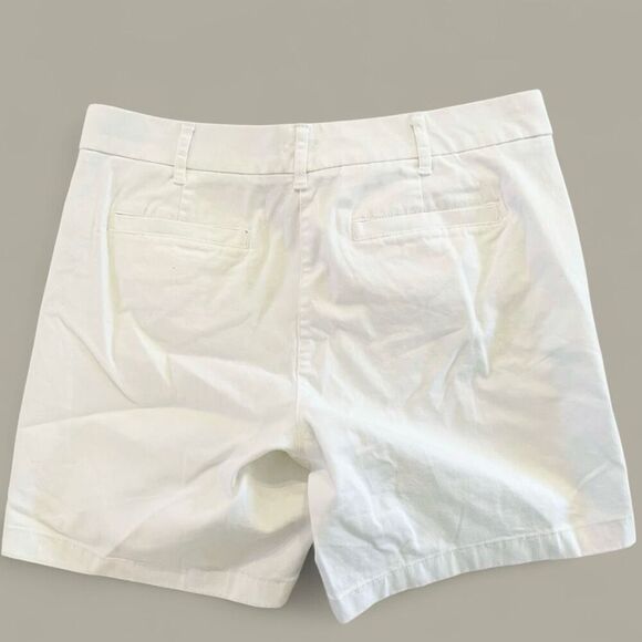 J. Crew 7" stretch chino short in White Size 12 NWT H5809 - Picture 5 of 11